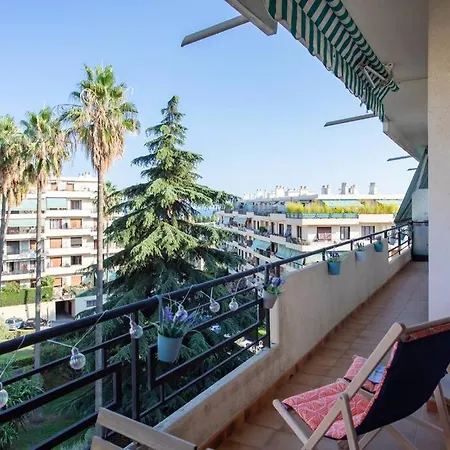 L45 St Marguerite Sea View/ Balcon, Parking Wifi Nice