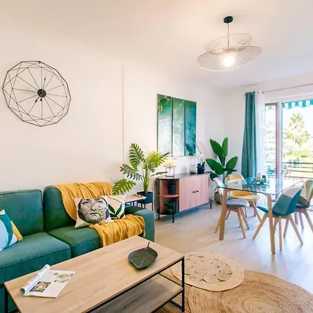 L45 St Marguerite Sea View/ Balcon, Parking Wifi Nice